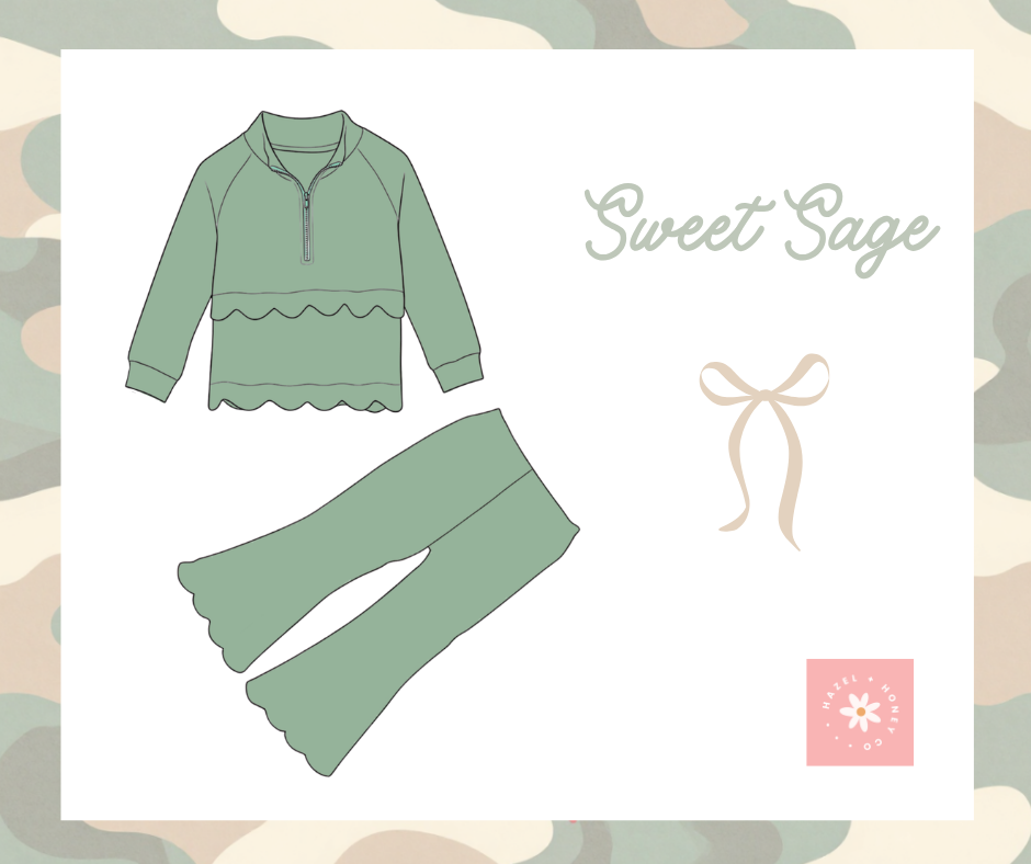 Sweet Sage Pants Set Extras Pre-Sale (ETA DEC)