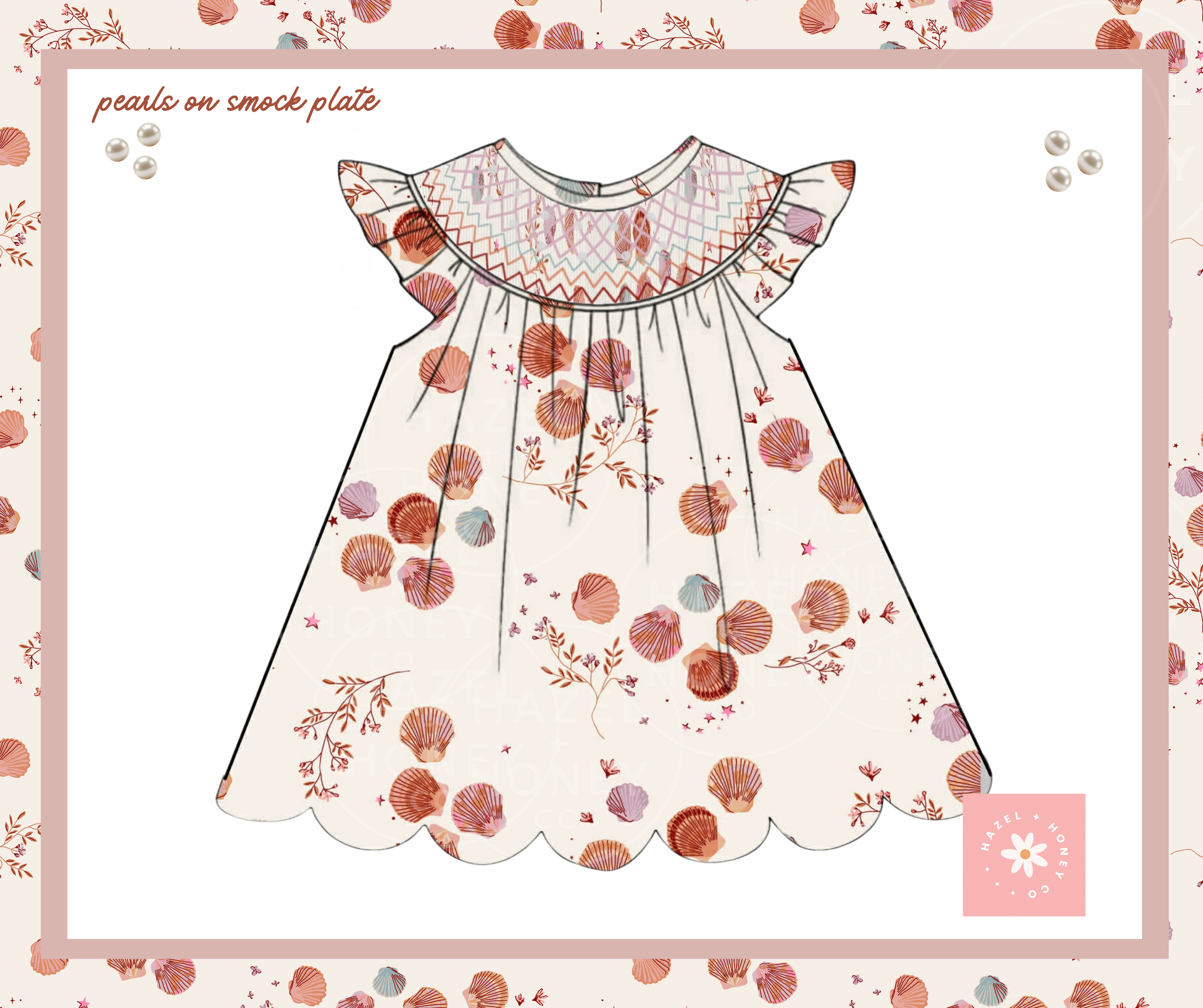 Seaside Pearls Dress (Pre-Order Extras ETA Late April)