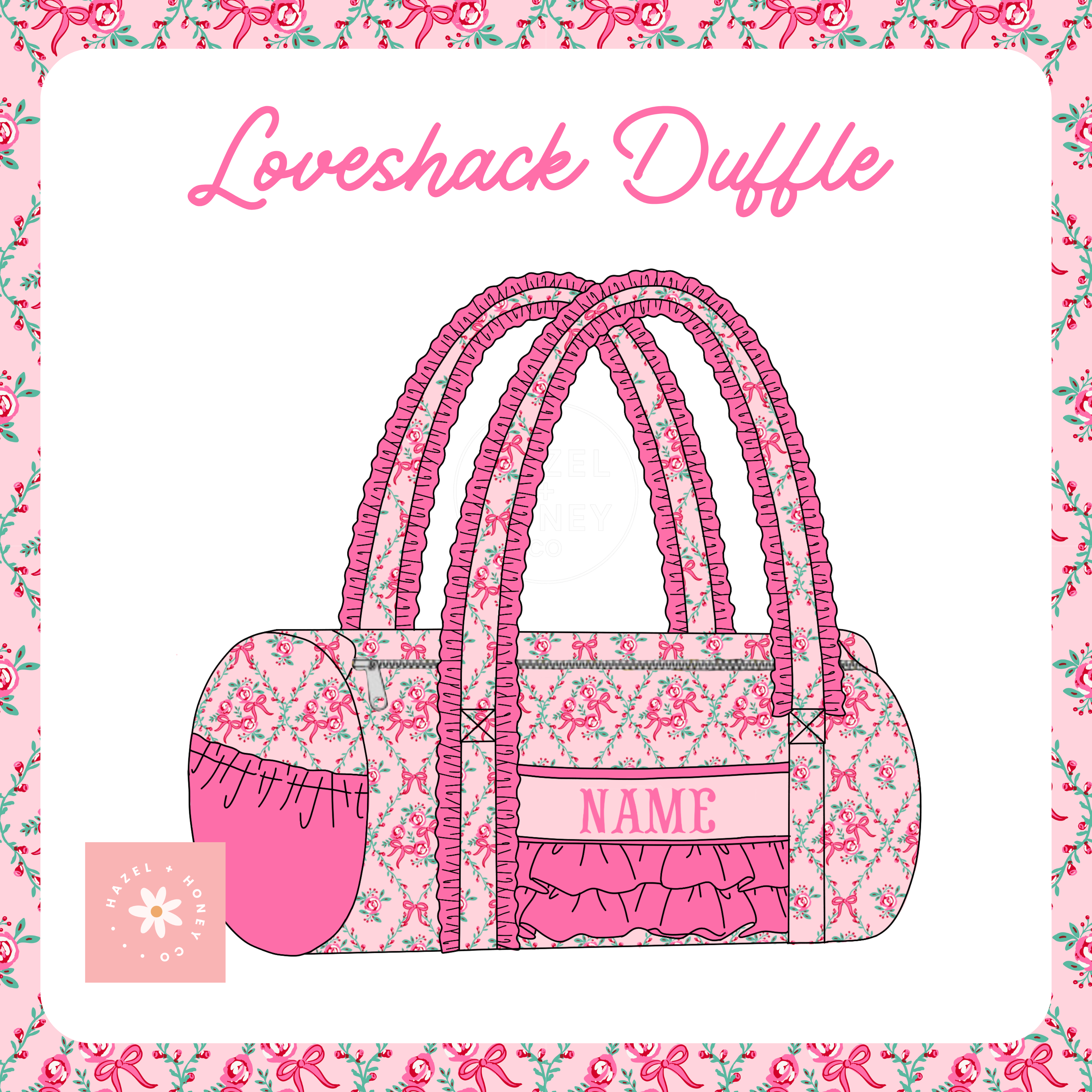 Loveshack Duffle Bag (Pre-Order ETA November)