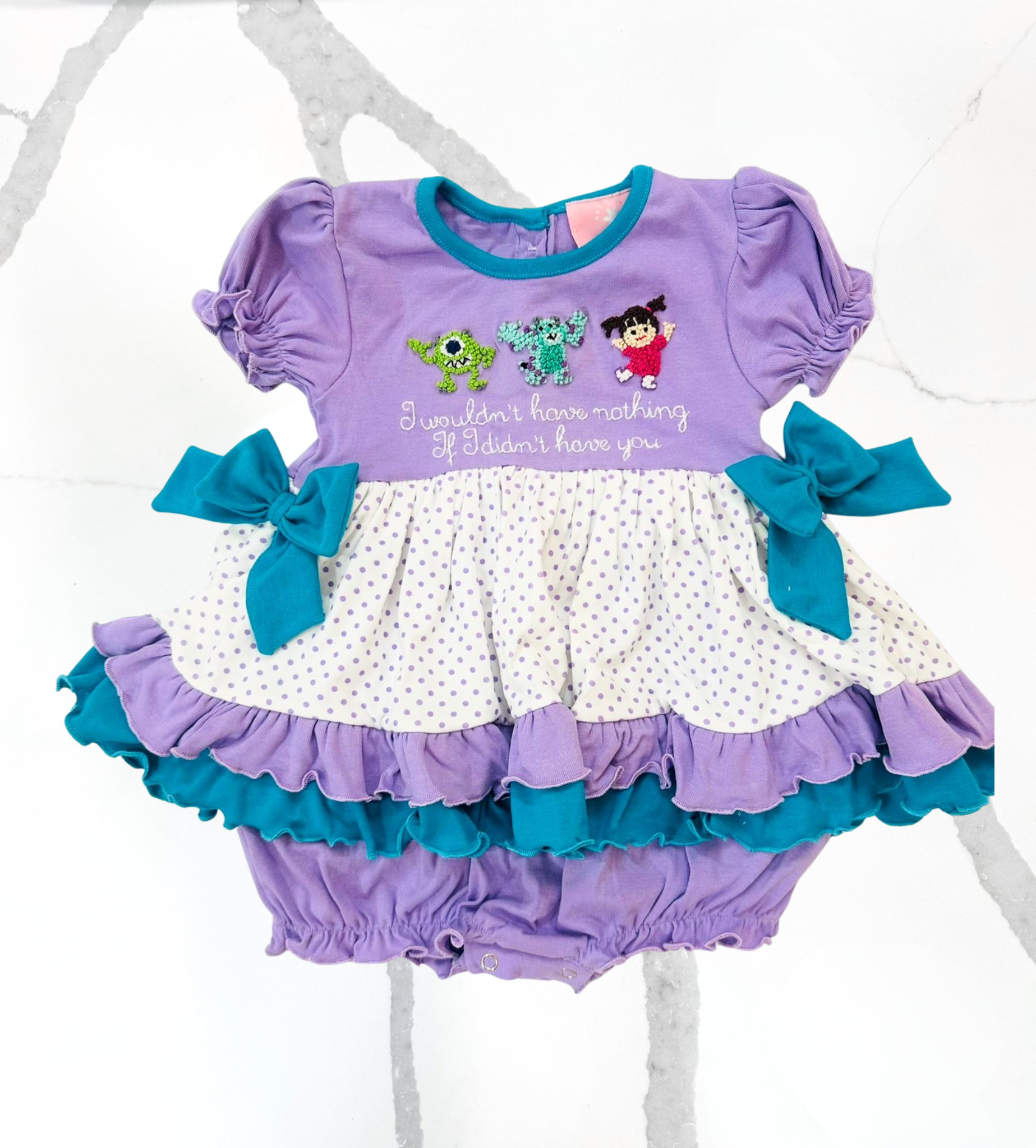 Monsters Skirted Bubble Extras