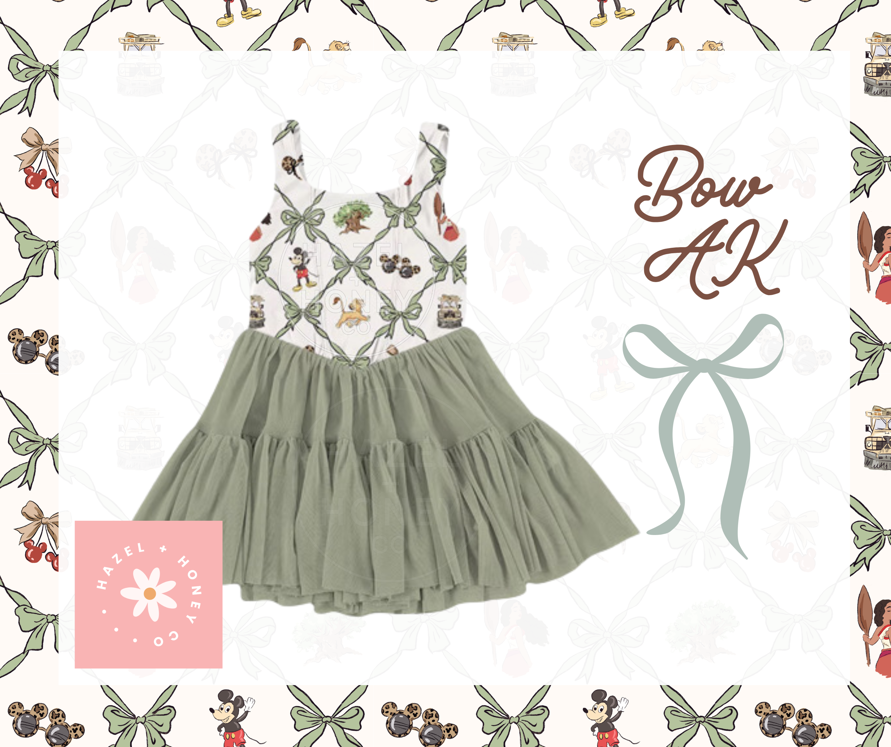 Bow AK Athletic Dress (Pre-Order ETA Early September)