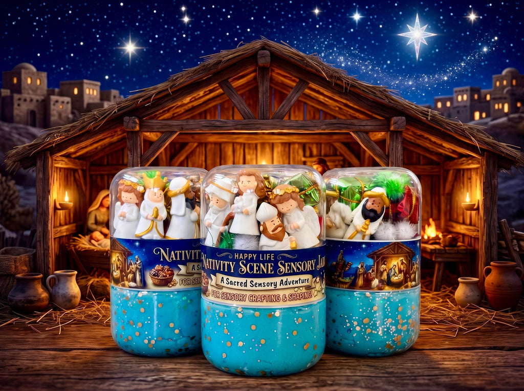 Nativity Scene Sensory Jar (Pre-Order ETA November)