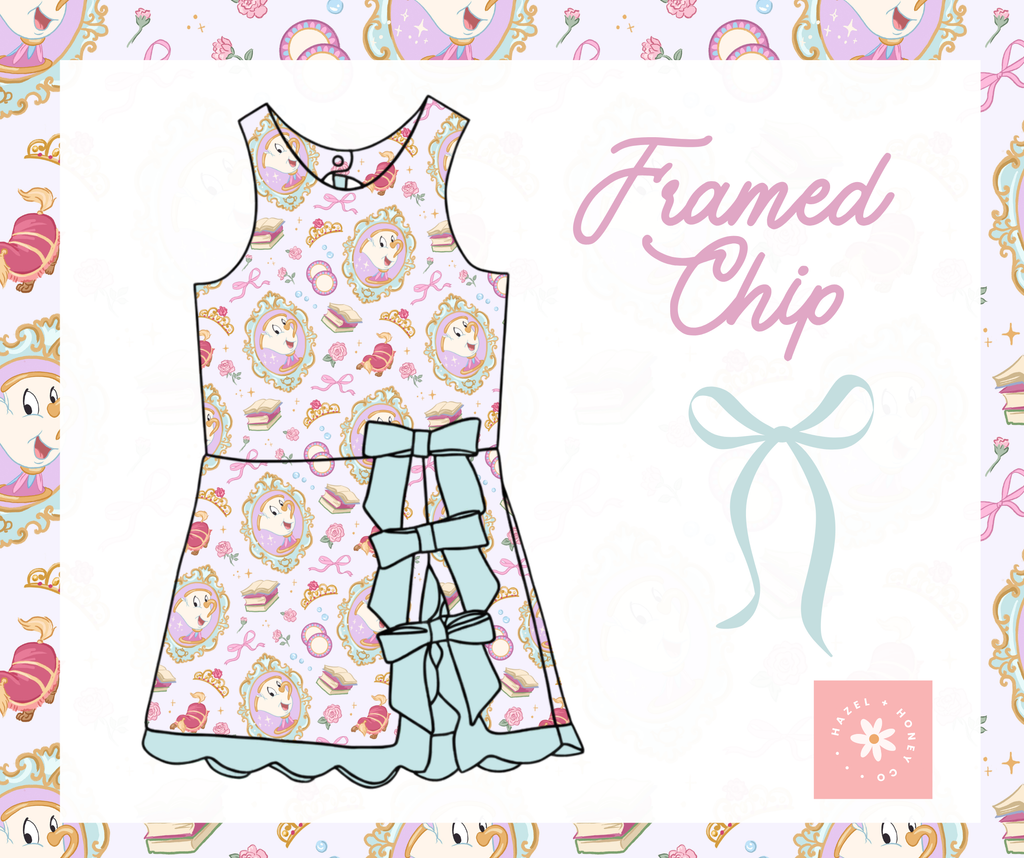 Framed Chip Athletic Dress (Pre-Order ETA Mid October)