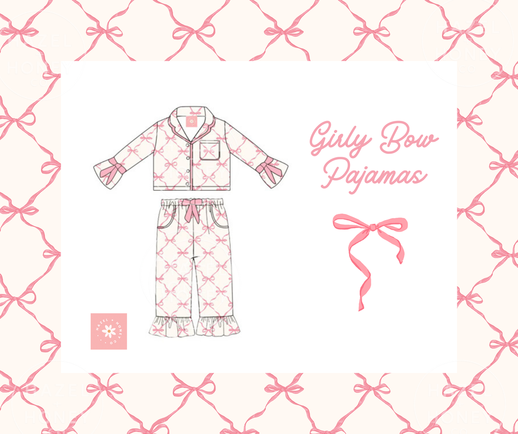 Girly Bow PJ’s