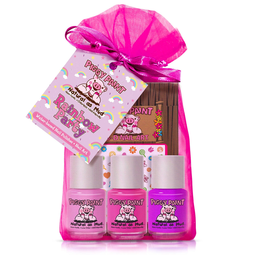 Piggy Paint Set - Rainbow Party Non-Toxic (Pre-Order ETA November)