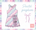 Pastel Gingham Athletic Set (Pre-Order ETA Mid November)
