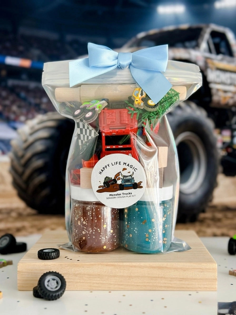 Monster Trucks Sensory Dough Kit (Pre-Order ETA November)