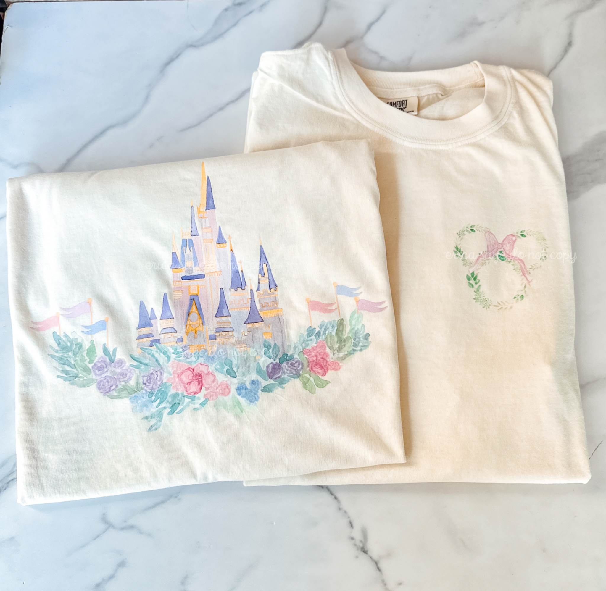 Floral Castle Tee