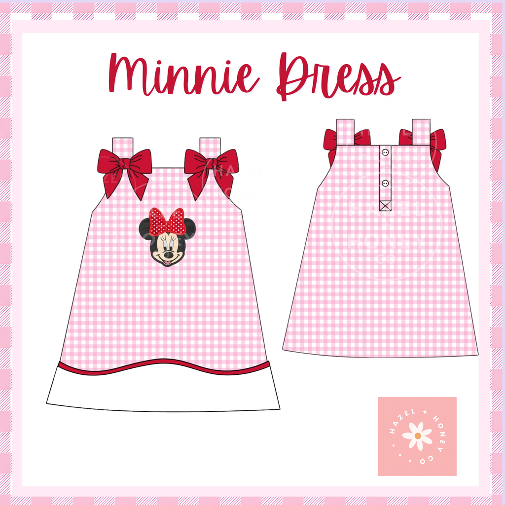 Minnie Gingham Dress Extras