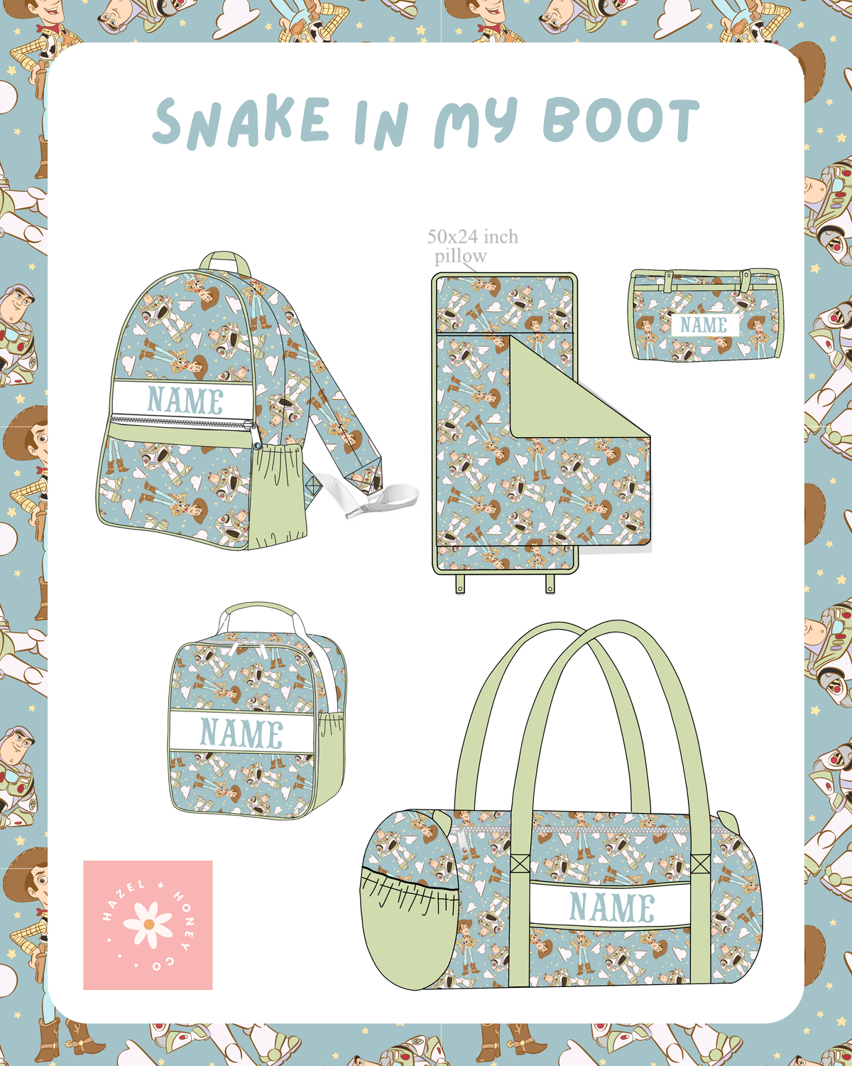 Snake In My Boot Luggage (Pre-Order ETA March)