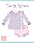 Candy Hearts Diaper Cover Set (Pre-Order ETA December)
