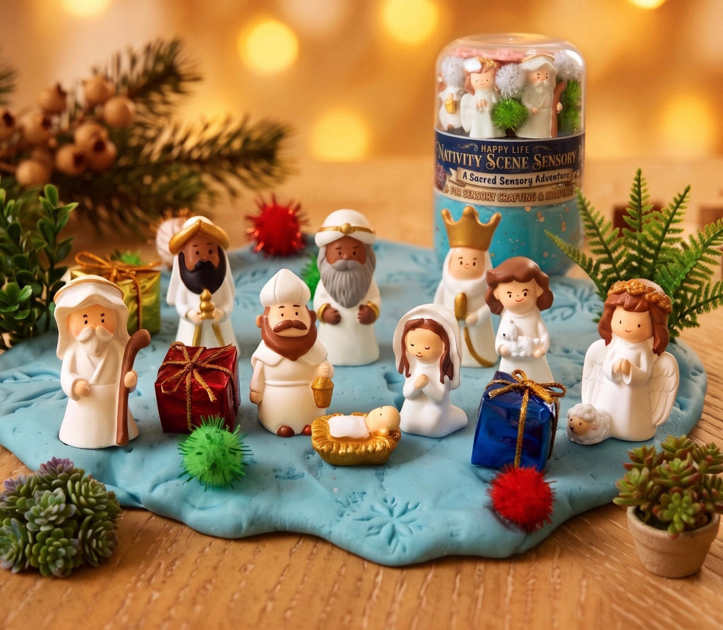 Nativity Scene Sensory Jar (Pre-Order ETA November)