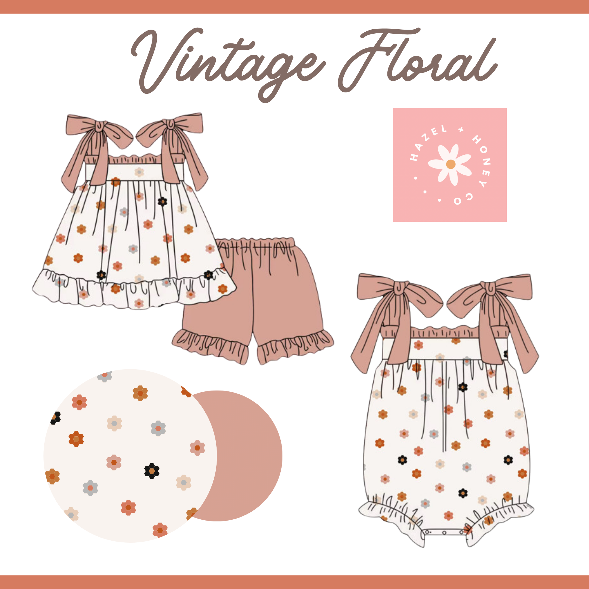 Vintage Floral Bubble