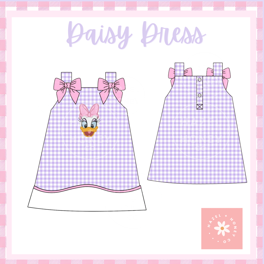 Daisy Gingham Dress Extras