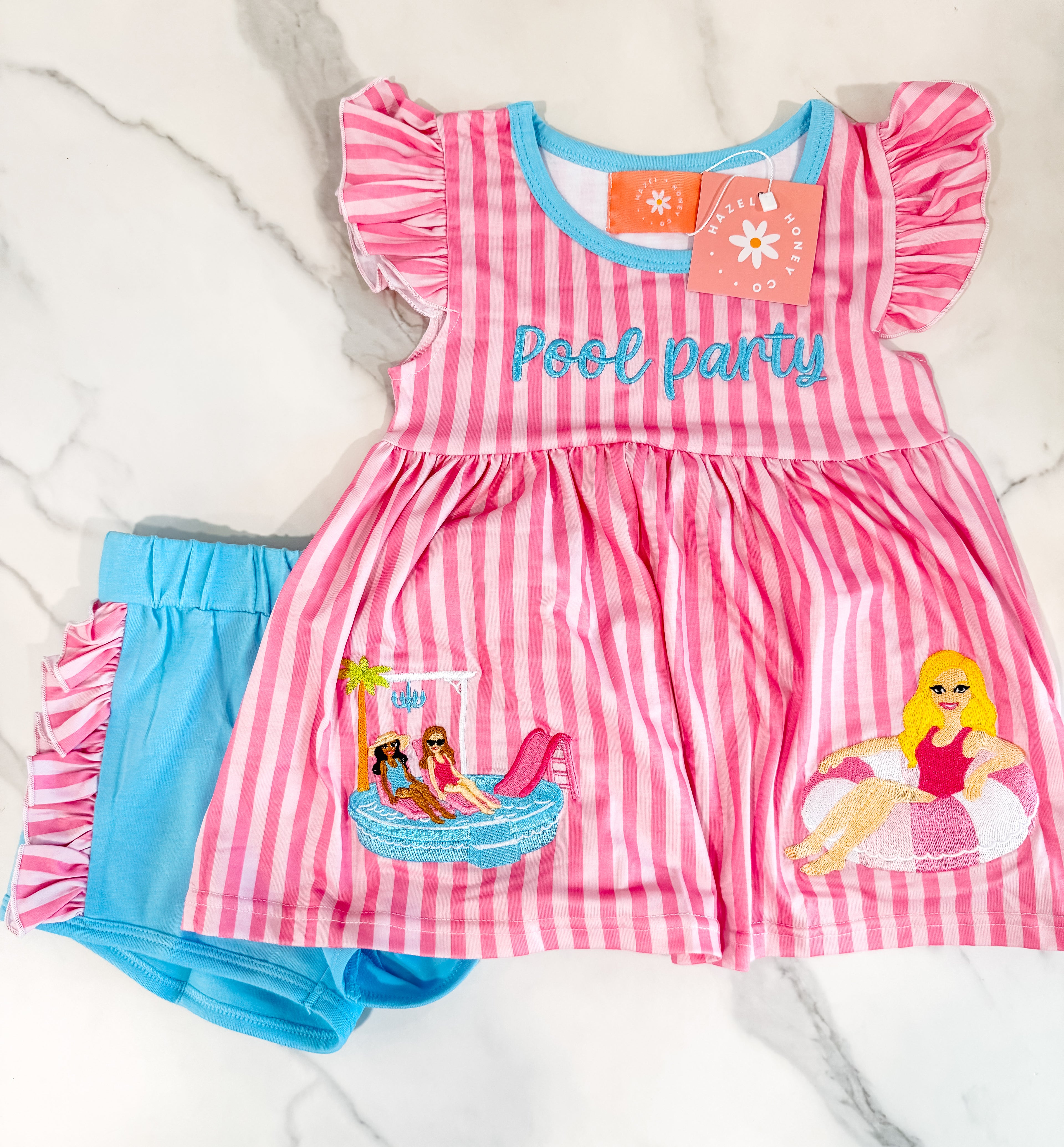 Pool Party Shorts Set