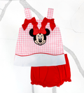 Minnie Gingham Bloomer Set Extras