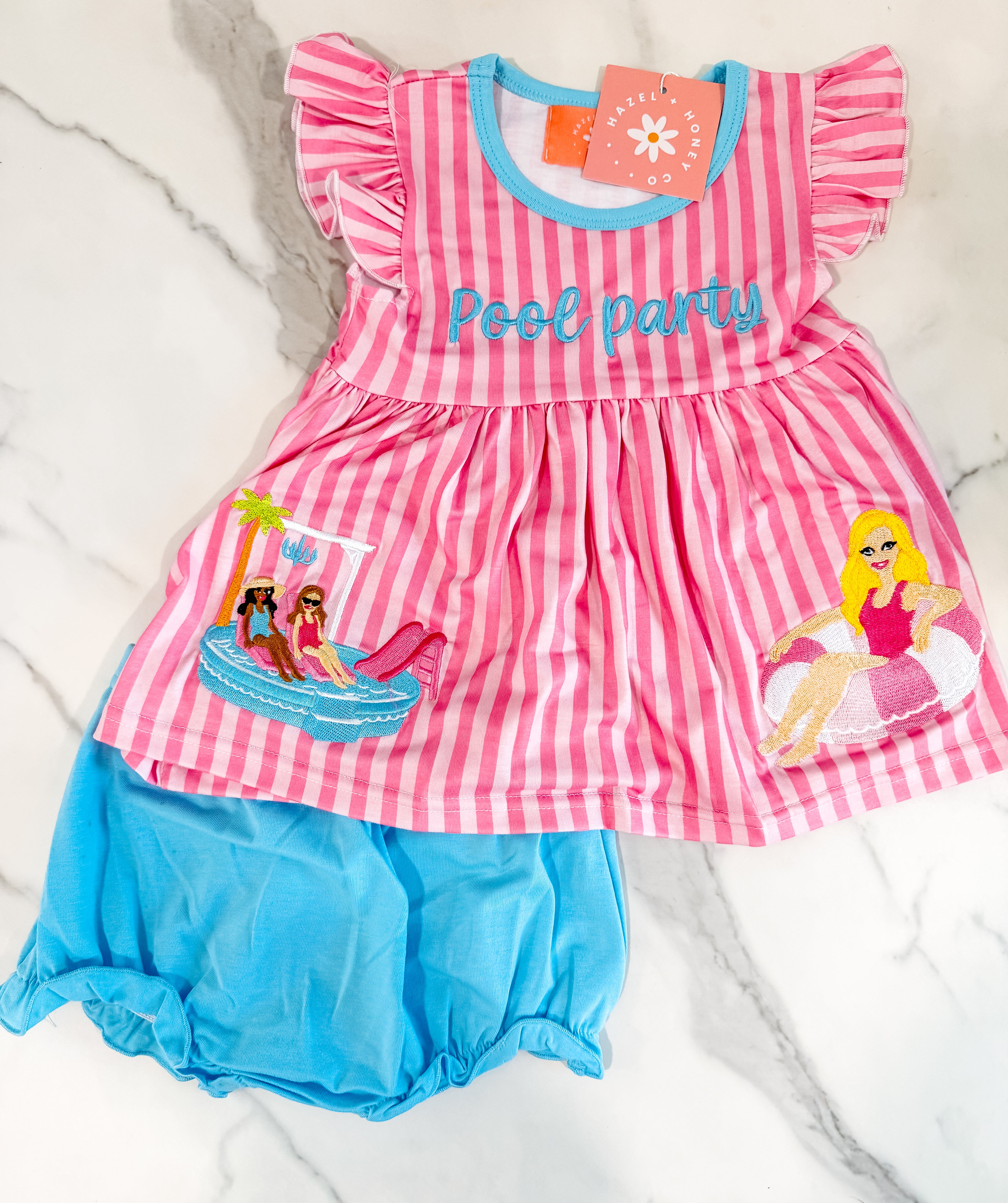 Pool Party Bloomer Set