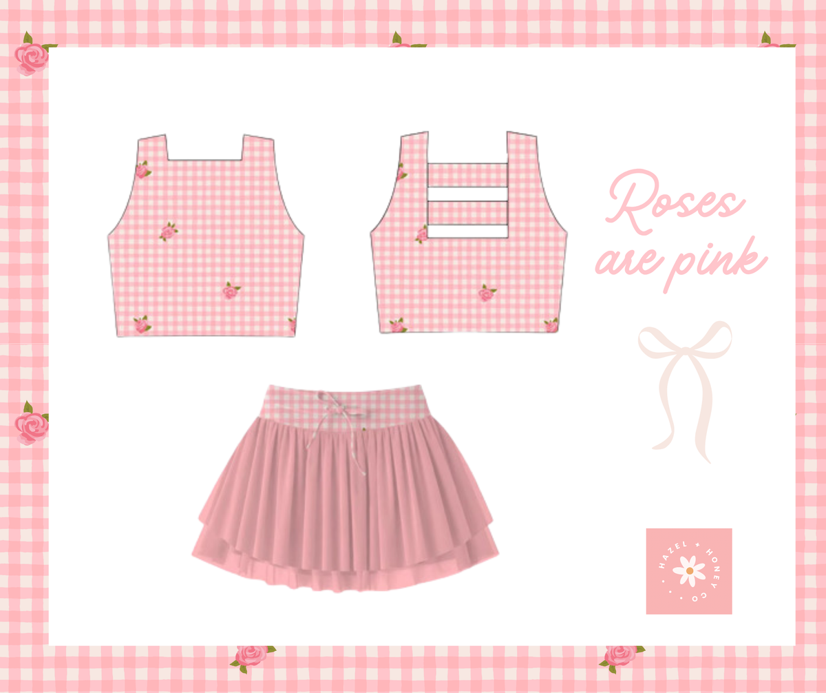 Roses are Pink Athletic Set Extras Pre-Sale (ETA DEC)