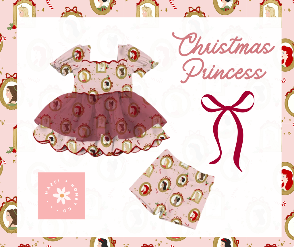 Christmas Princess Athletic Dress (Pre-Order ETA Early September)