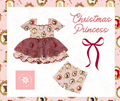 Christmas Princess Athletic Dress (Pre-Order ETA Early September)