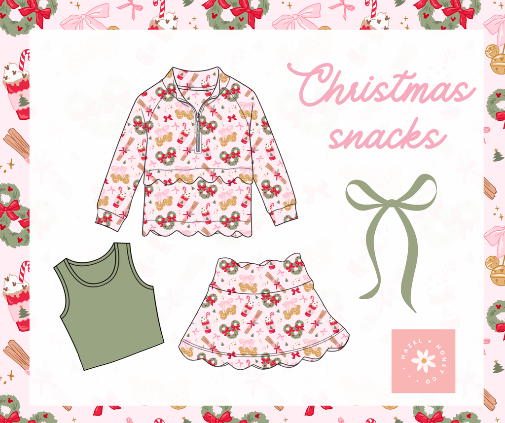 Christmas Snacks 3 Piece Set (Pre-Order ETA Early September)