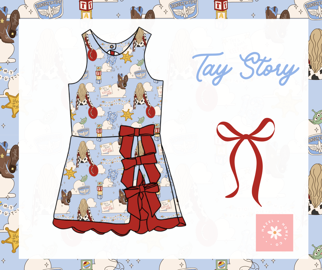 Tay Story Athletic Dress (Pre-Order ETA Early September)