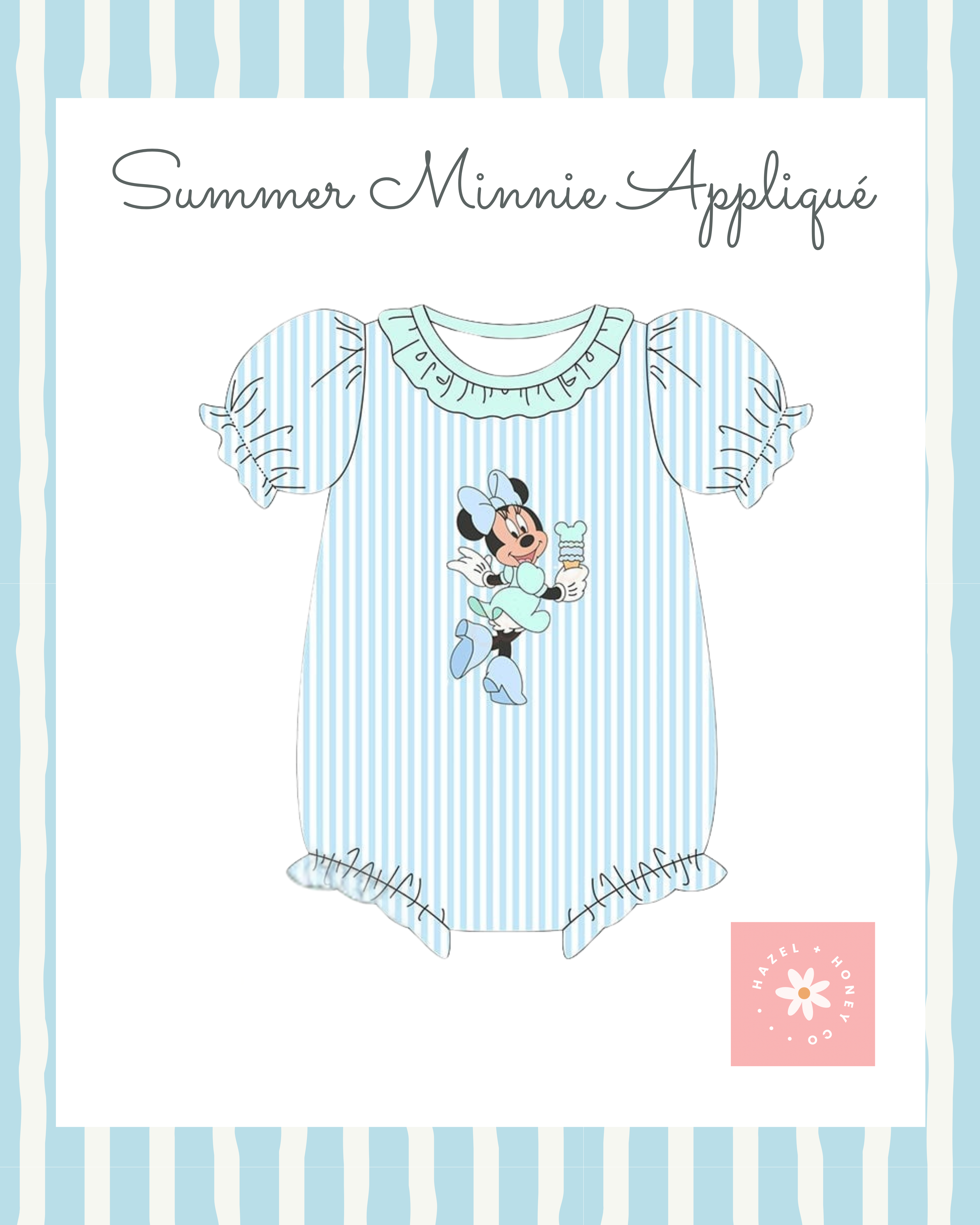 Ice Cream Minnie Bubble Extras