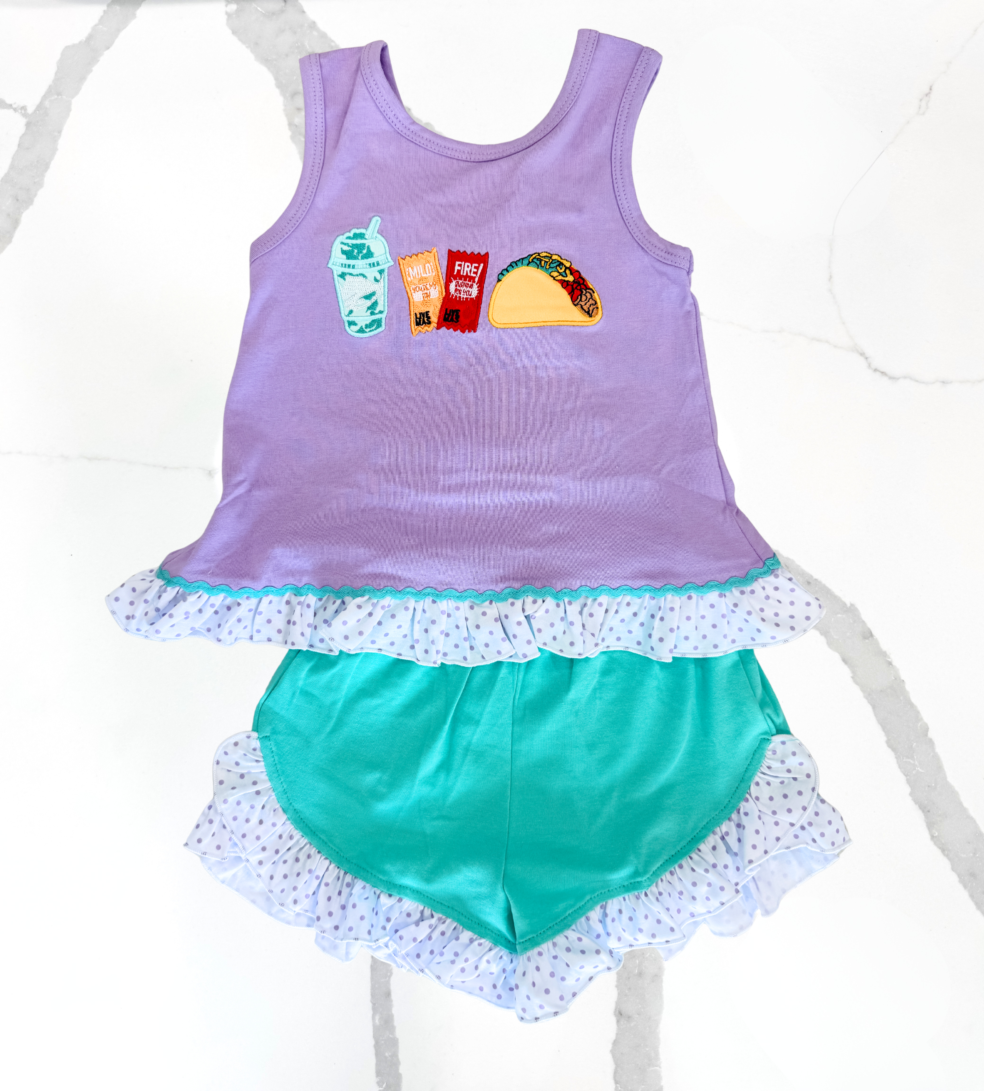 Baja Girls Shorts Set Extras