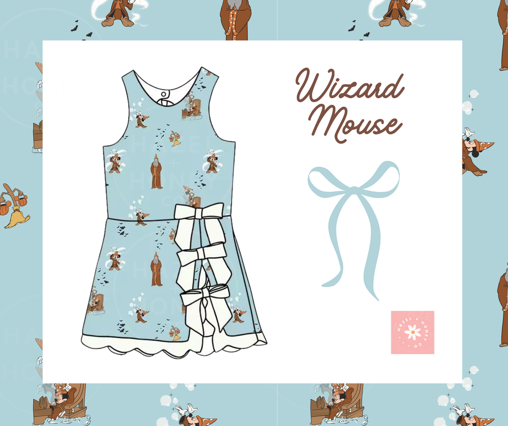 Wizard Mouse Athletic Dress Extras