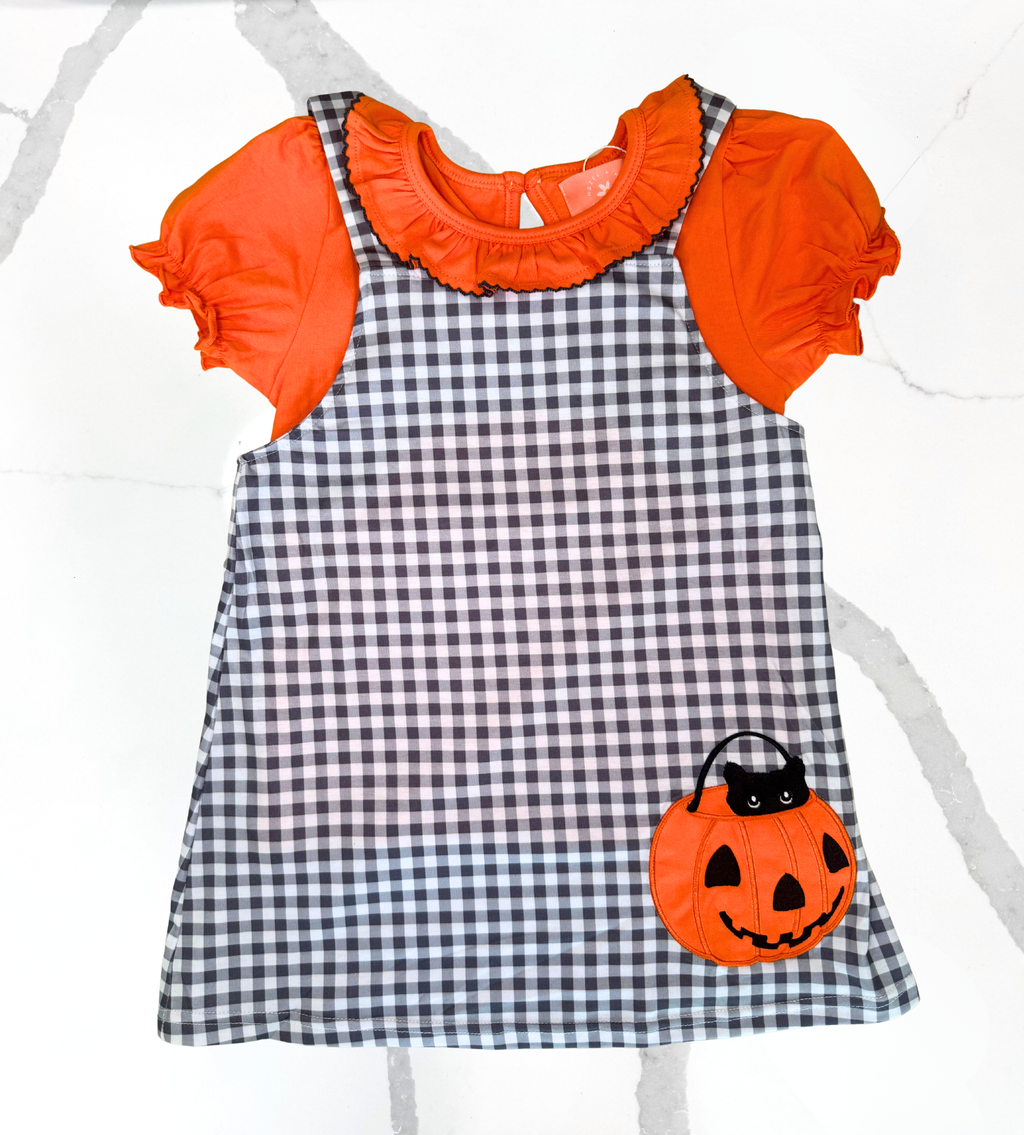 Jack O Lantern Kitty 2 Piece Dress Extras
