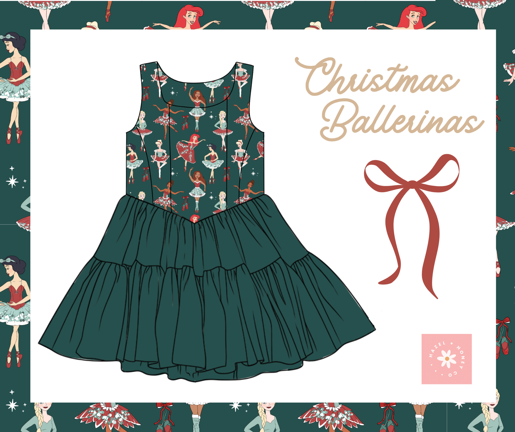 Christmas Ballerinas Athletic Set (Pre-Order ETA Mid November)