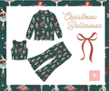 Christmas Ballerinas 3 Pc Piece Pants Set (Pre-Order ETA Mid November)
