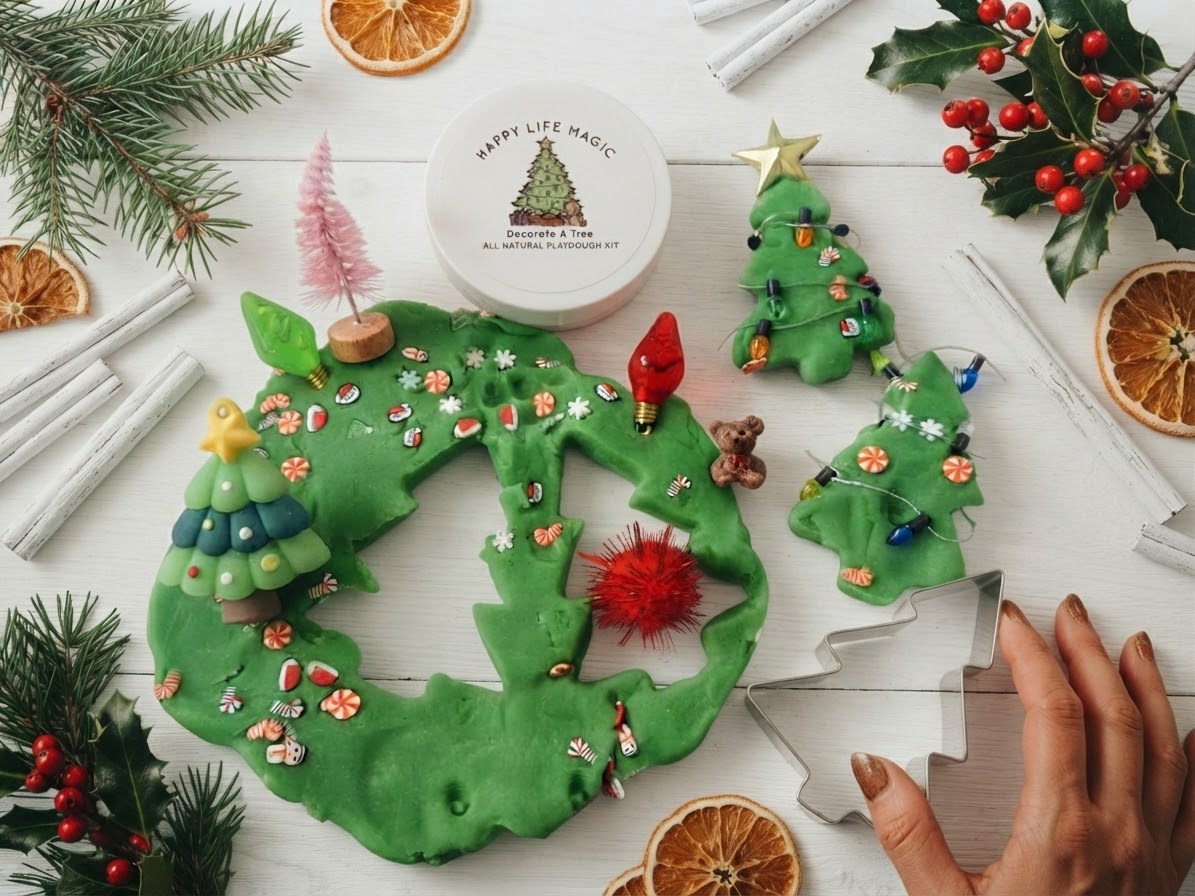 Christmas Tree Sensory Dough (Pre-Order ETA November)